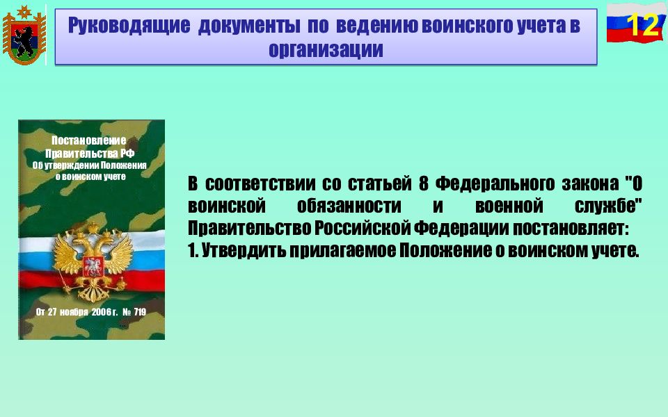 Рекомендации по ведению воинского учета в организациях. Документы по ведению воинского учета. Воинский учет в организации документ. Документация по ведению воинского учета в организациях. Положение по воинскому учету.