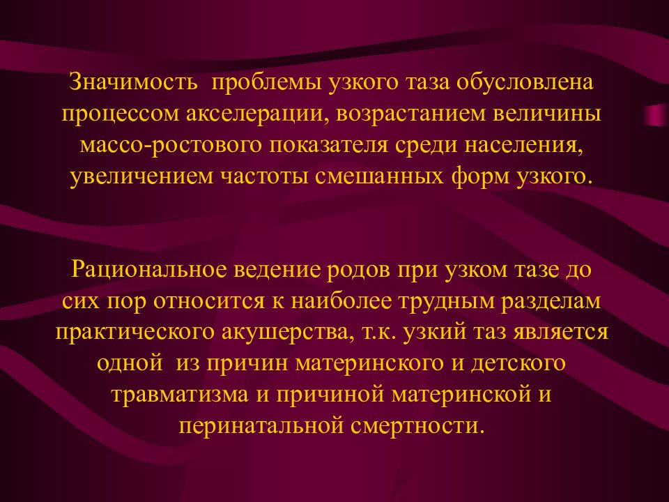 Значимость проблемы. Ведение родов при узком тазе презентация. Ведение родов при узком тазе. Снизить важность ситуации.