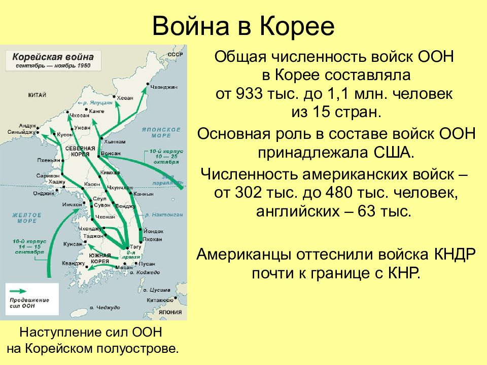 Корейская война презентация