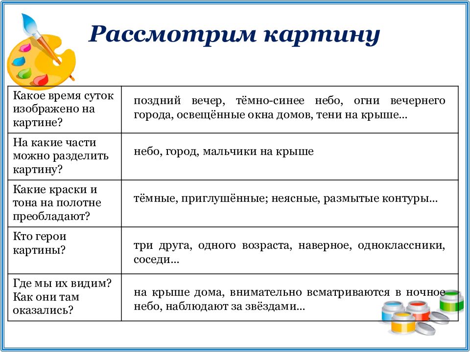 Описание картинки решетникова мальчишки