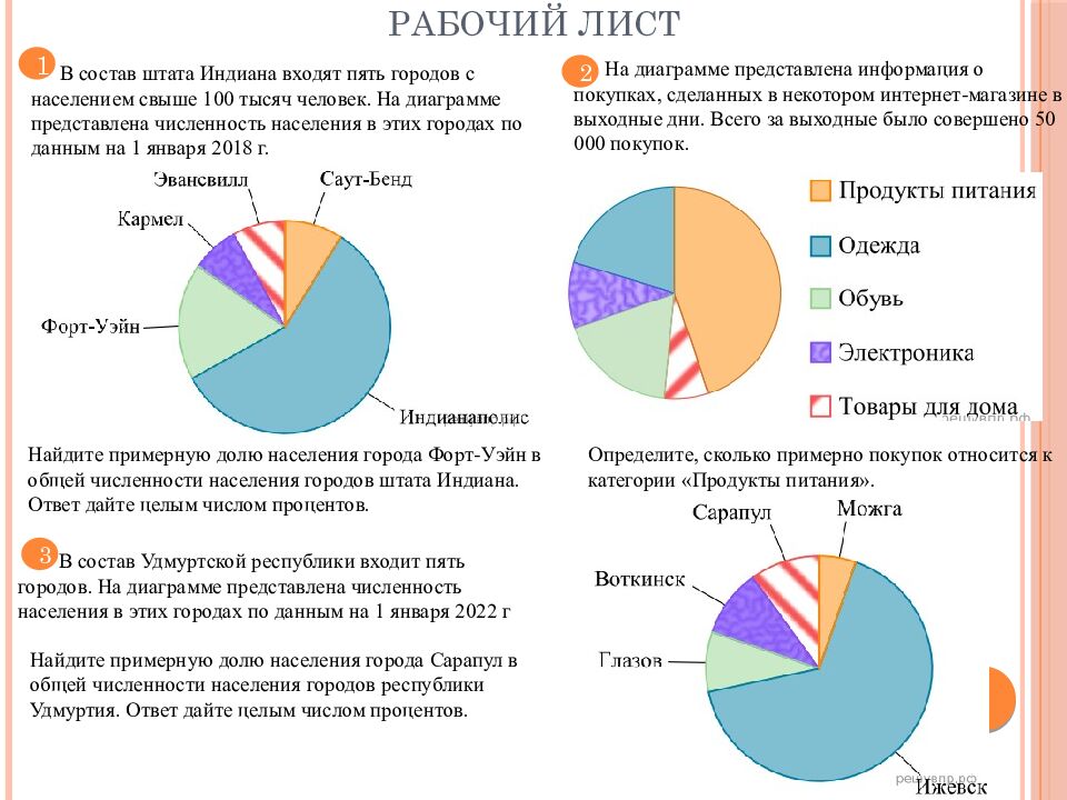 Рабочий лист