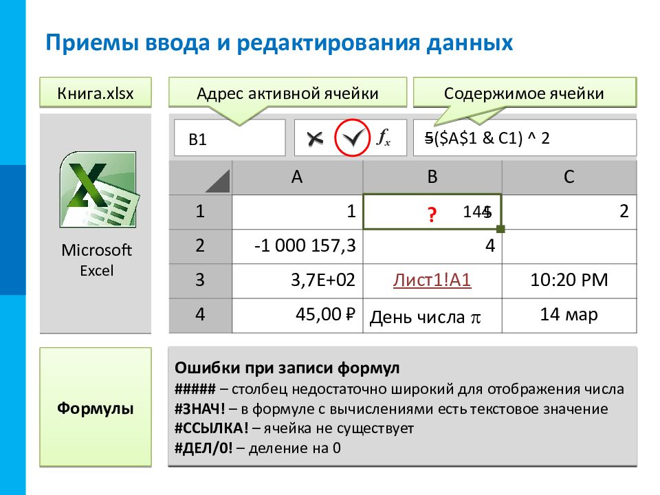 Электронные таблицы не предназначены для обработки изображений