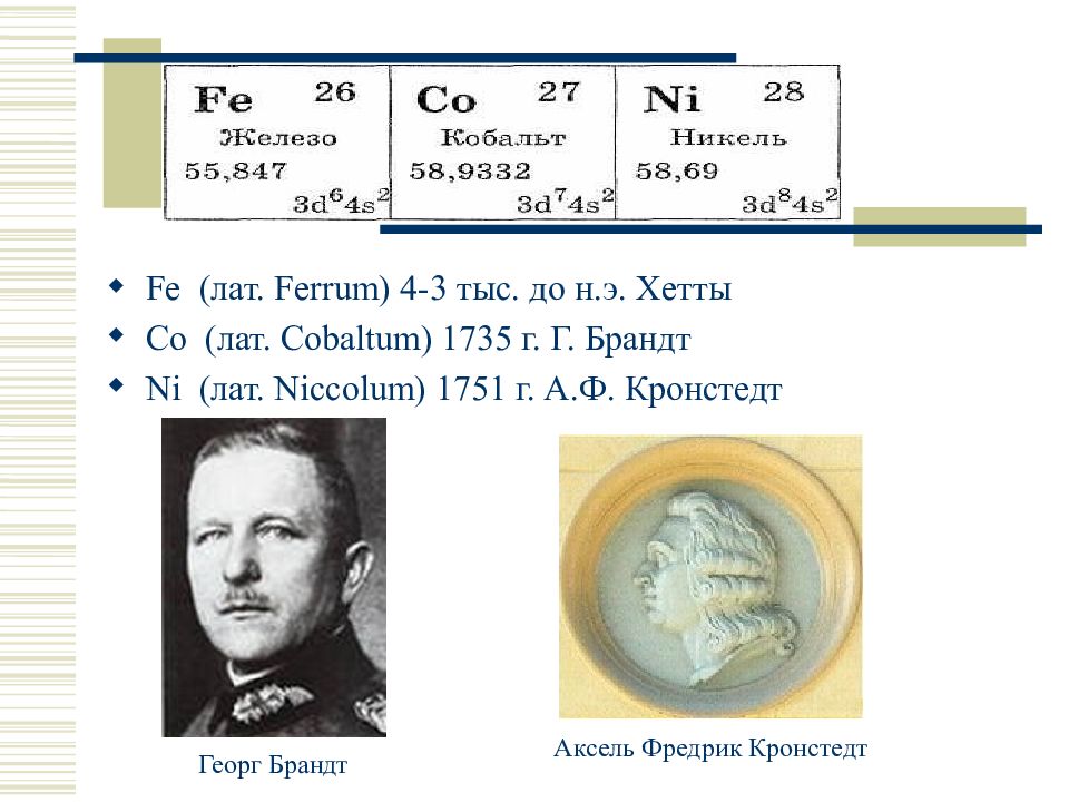 Железо кобальт никель свойства. Кобальт и никель. Георг Брандт кобальт. Железо кобальт никель. Георг Брандт открытие кобальта.