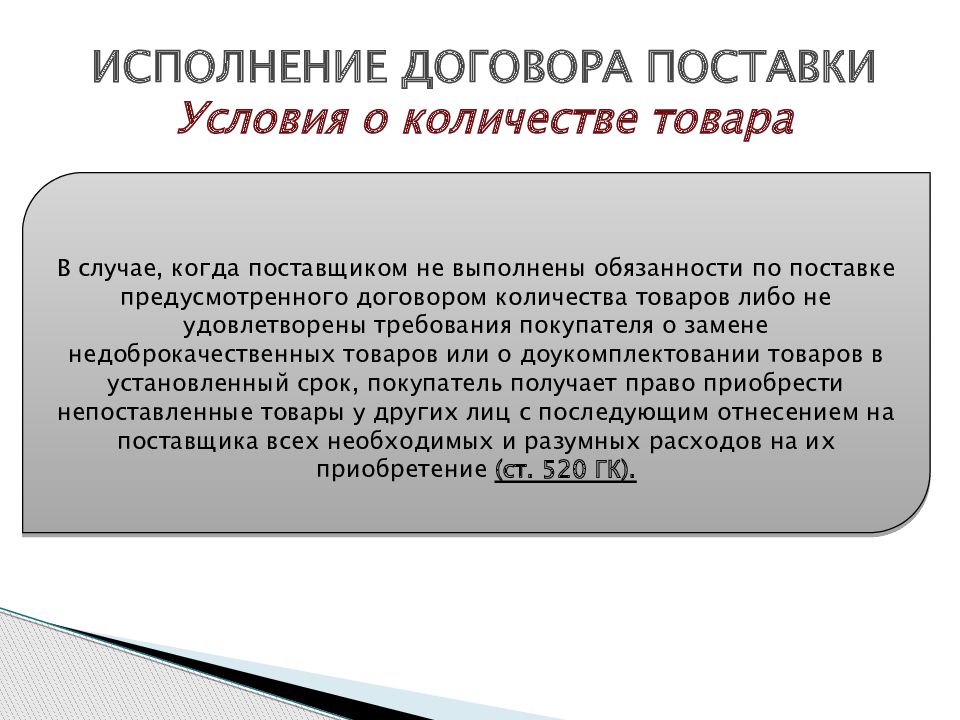 Исполнение договора. Условия договора поставки. Покупатель по договору поставки. Заключение договора поставки. Общие положения договора поставки.