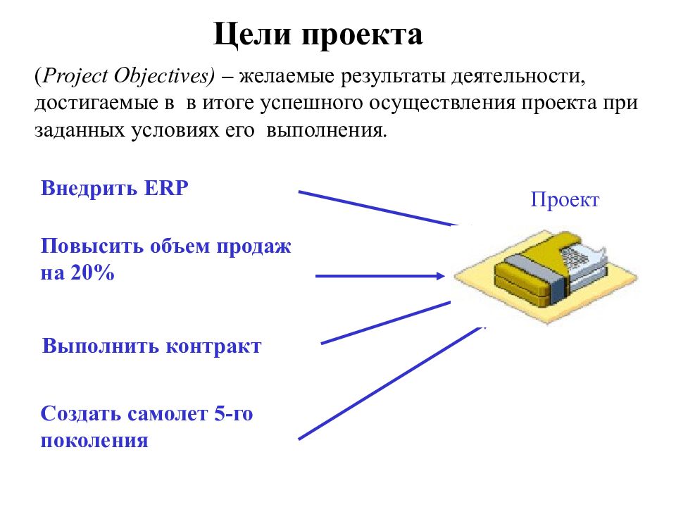 Желаемый результат деятельности достигаемый при реализации проекта в заданных условиях это