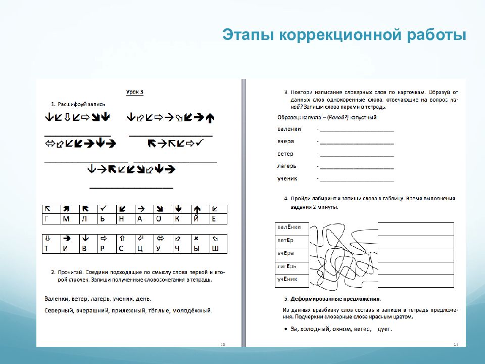 План коррекционной работы по дисграфии