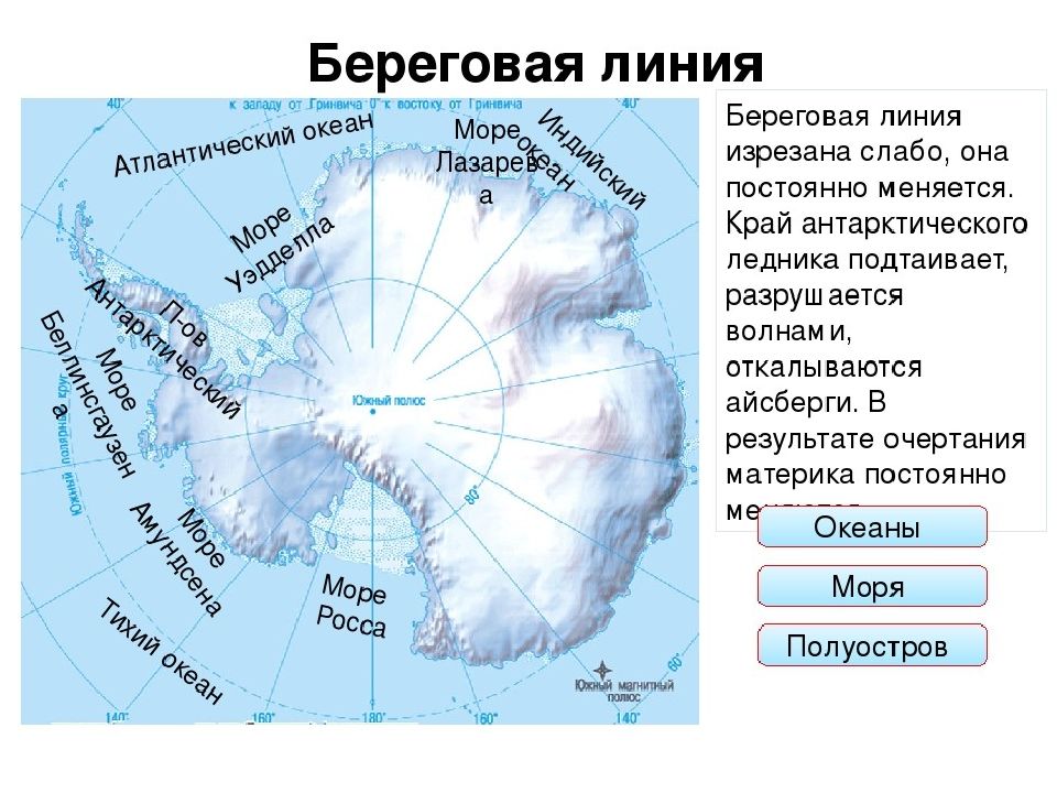 Материк расположенный в южном океане. Объекты береговой линии Антарктиды на карте. Береговая линия Антарктиды на контурной карте. Береговая линия Антарктиды на контурной карте 7 класс. Береговые линии Антарктиды на карте.