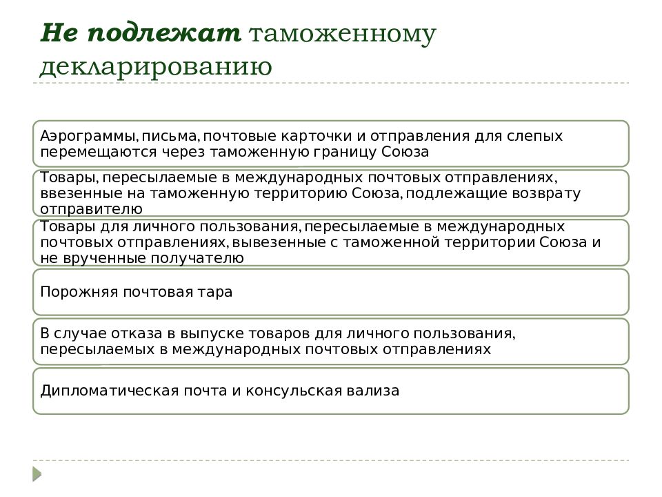 Случаи декларирования товаров. Товары подлежат таможенному декларированию:. Товары не подлежащие таможенному декларированию. Не подлежат таможенному декларированию товары. Какие товары не подлежат декларированию.