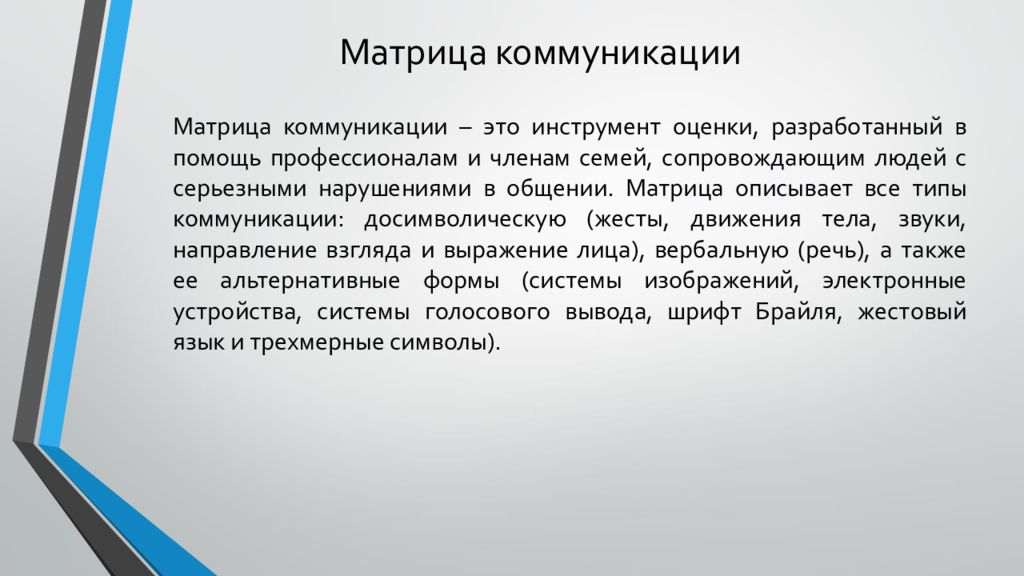 Коммуникативная диагностика