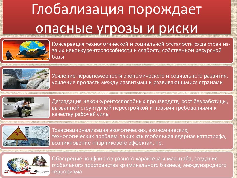 Ниже приведен ряд терминов глобализация. Причины глобализации. Предпосылки экономической глобализации. Риски глобализации. Глобализация вывод.