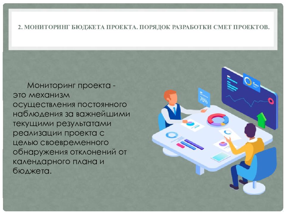 Разработать мониторинг