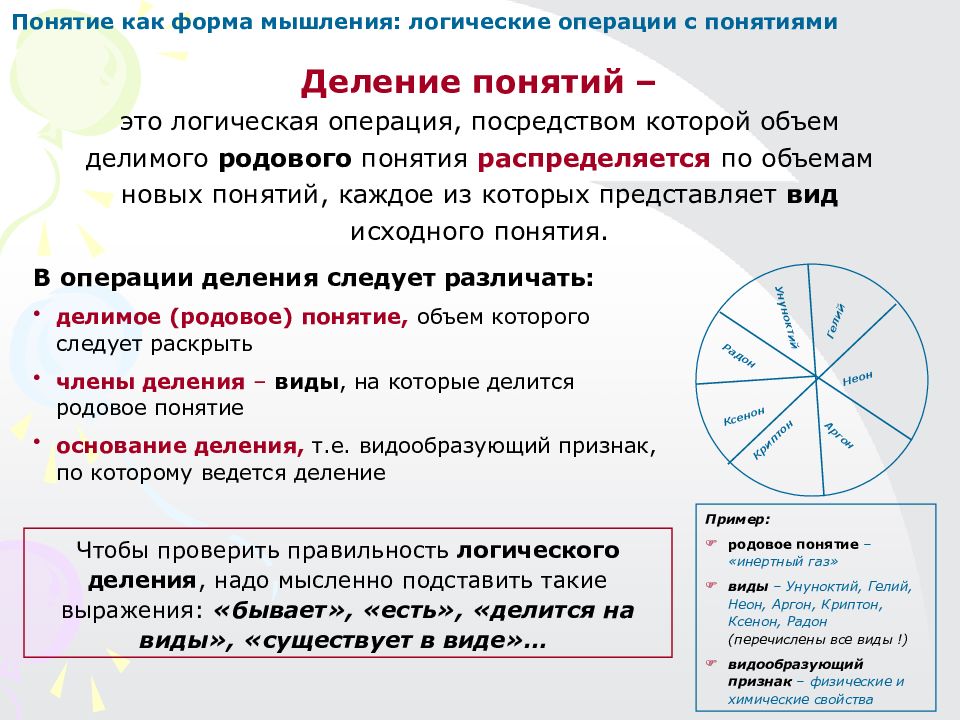 Логическое определение