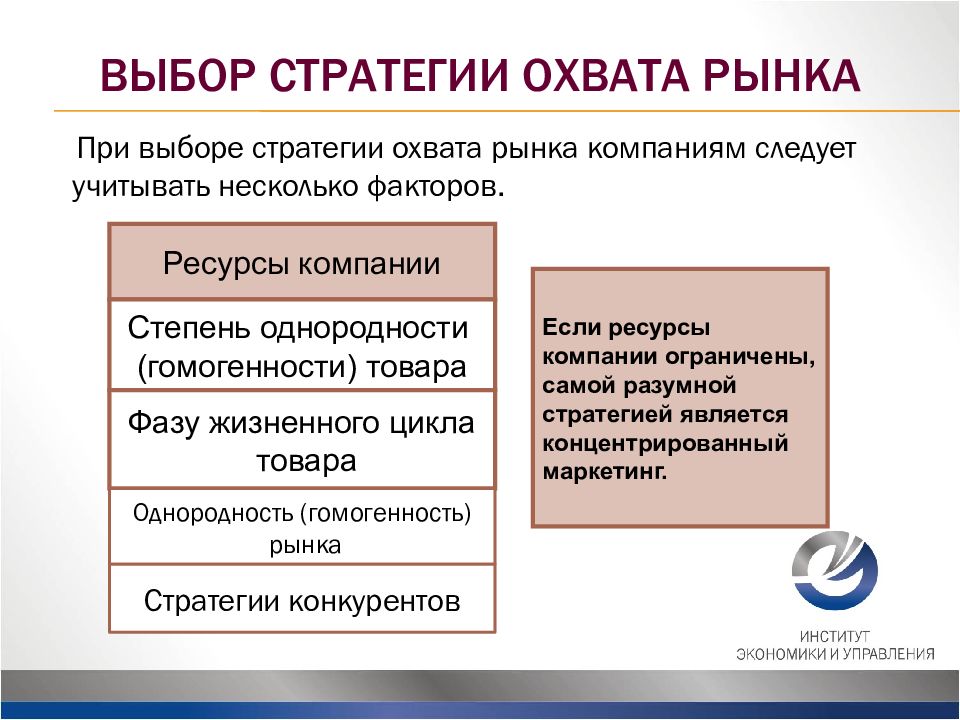 Учитывать несколько важных. Стратегии охвата рынка в маркетинге. Степень охвата рынка. Факторы сегментации рынка.