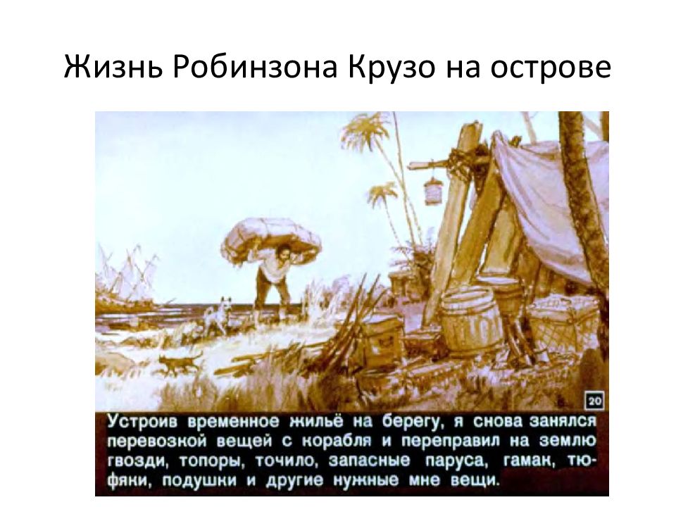 Как возникают деньги понятно что робинзону крузо на необитаемом острове составьте план