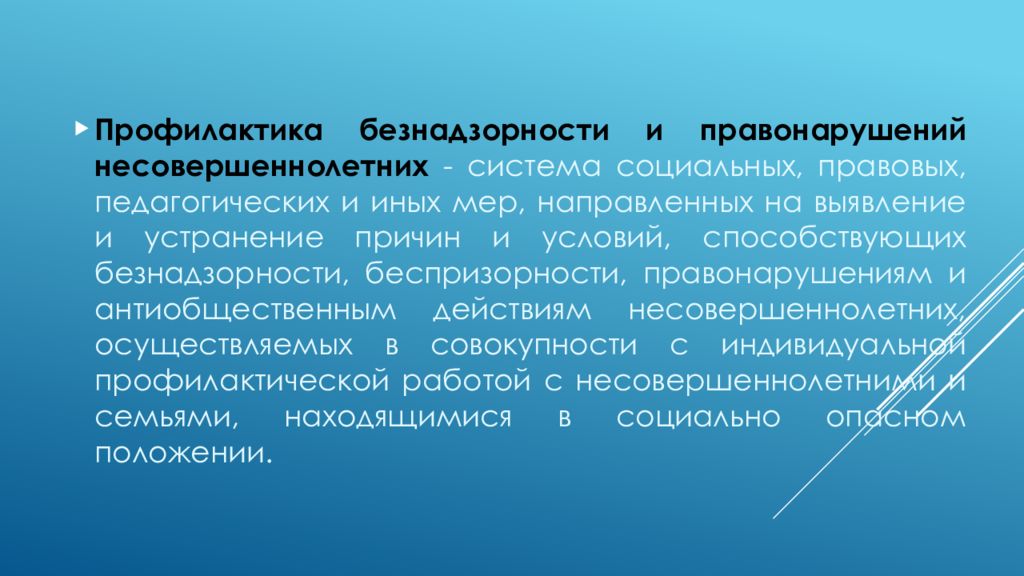 Индивидуальная профилактическая работа участкового уполномоченного полиции