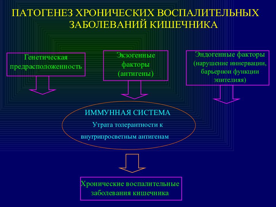 Патогенез хронического