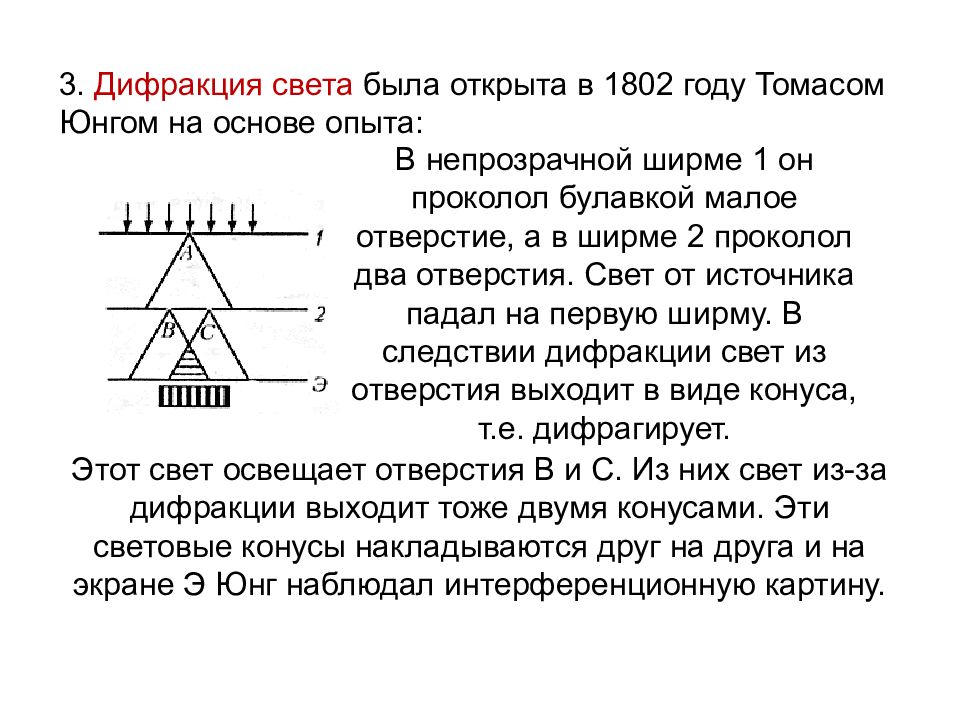 Волновые свойства света презентация