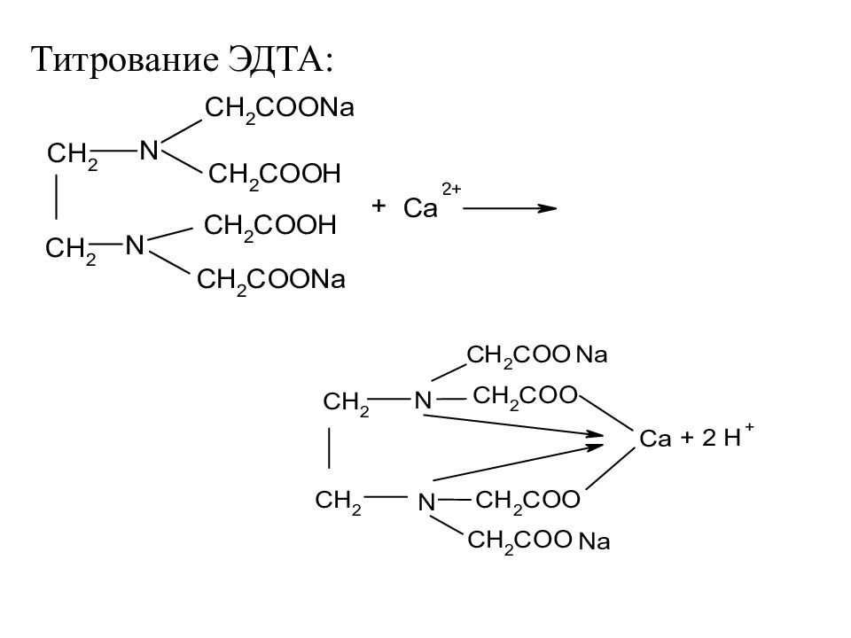 Ca реакция. Титрование кальция ЭДТА уравнение. Трилон б с кальцием реакция. ЭДТА комплексонометрия. Титрование магния ЭДТА.