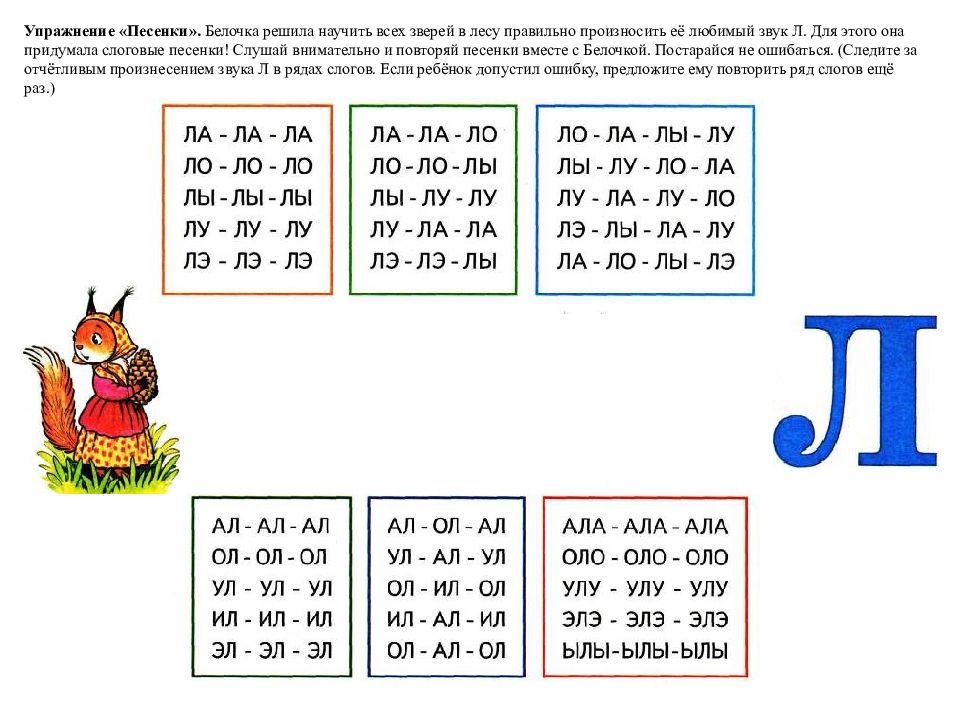 Автоматизация звука л презентация для дошкольников интересные