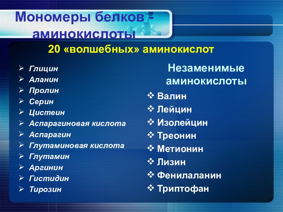 Мономеры белка аминокислоты. Волшебные аминокислоты. 20 Волшебных аминокислот. Аминокислоты мономеры белков. Волшебные аминокислоты названия.