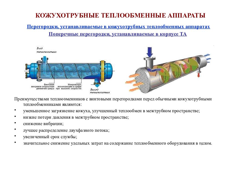 Теплообменные аппараты презентация