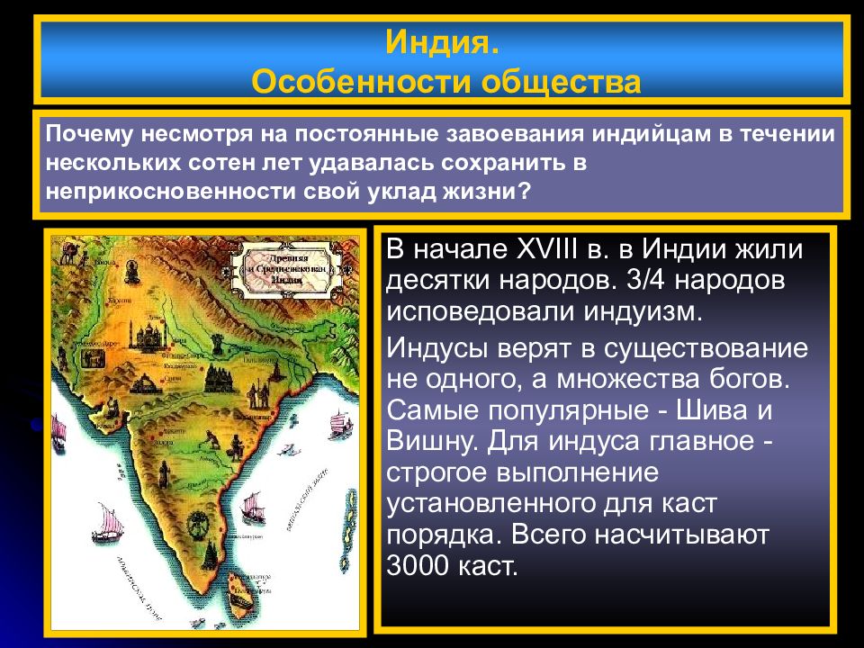 Страны востока в 18 веке презентация