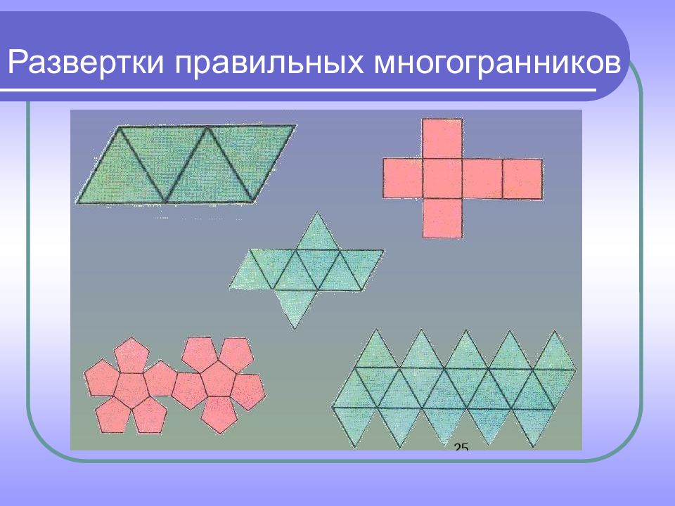 Платоновы тела презентация 10 класс