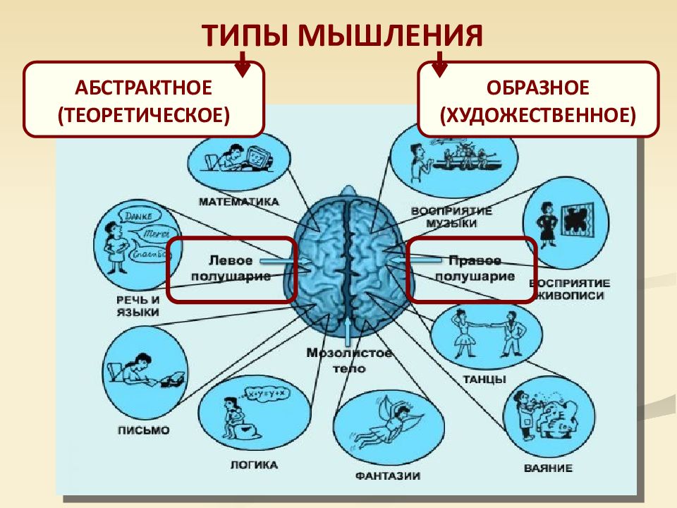 Мышление презентация по психологии