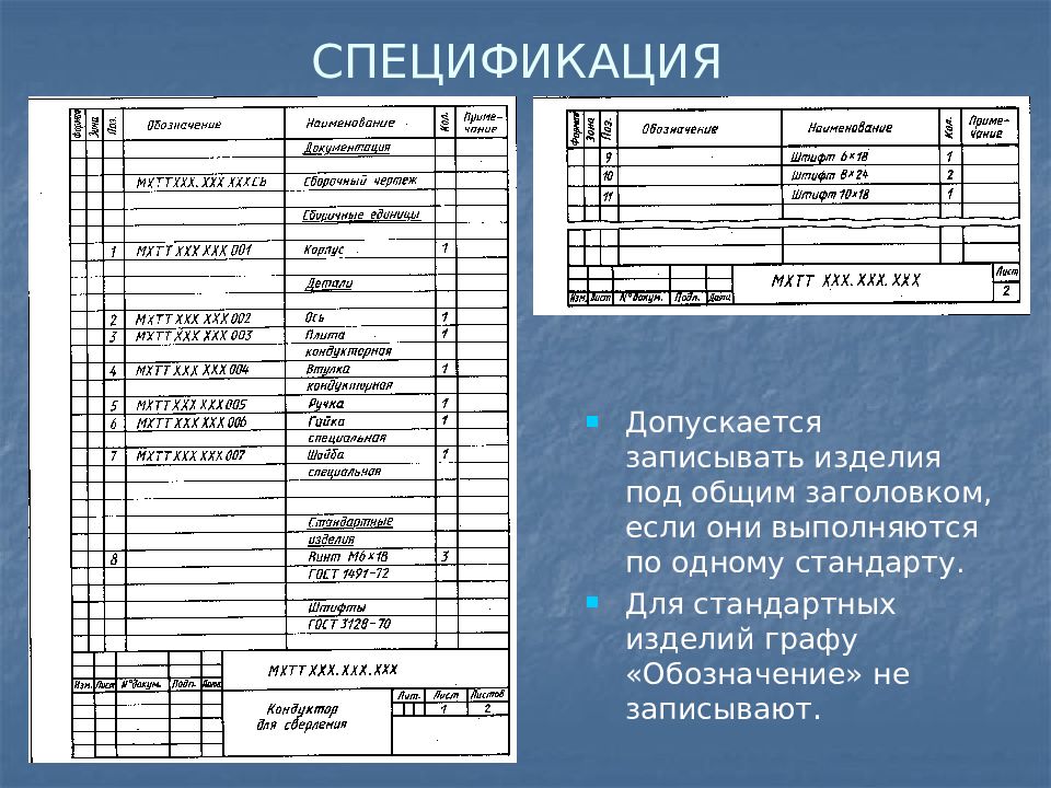 Чертеж вида общего это конструкторский документ