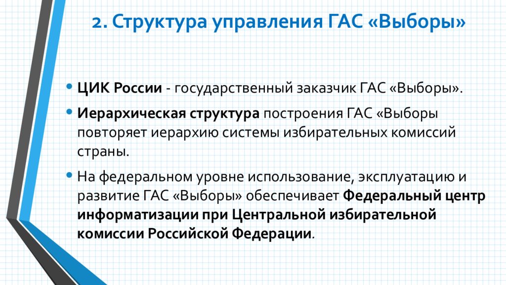 Государственная автоматизированная система выборы гас выборы