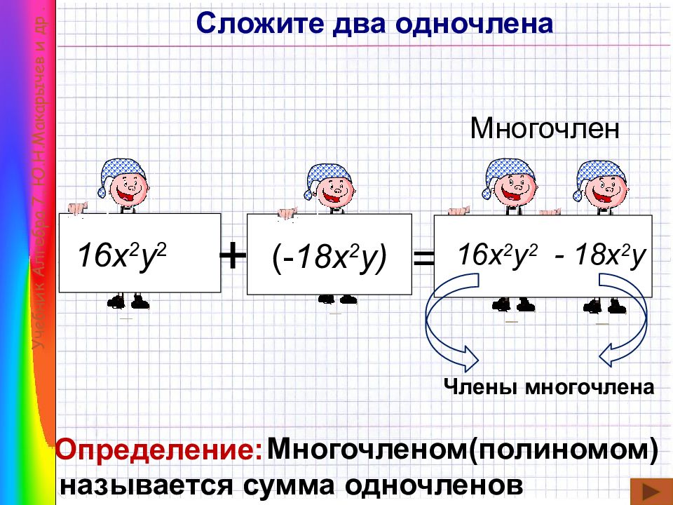 Многочлен плюс многочлен. Как сложить два многочлена. Слагаемое в многочлене. Сложение 2 многочленов. Как сложить многочлены.