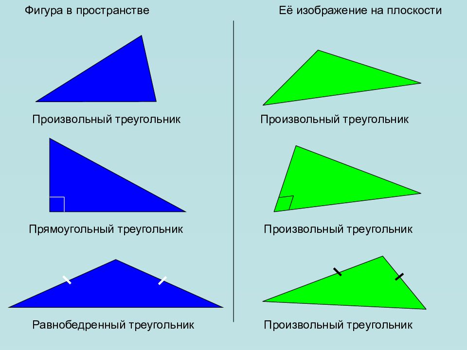 Презентация изображение пространственных фигур 6 класс