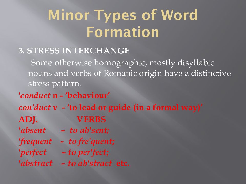 Word formation 9