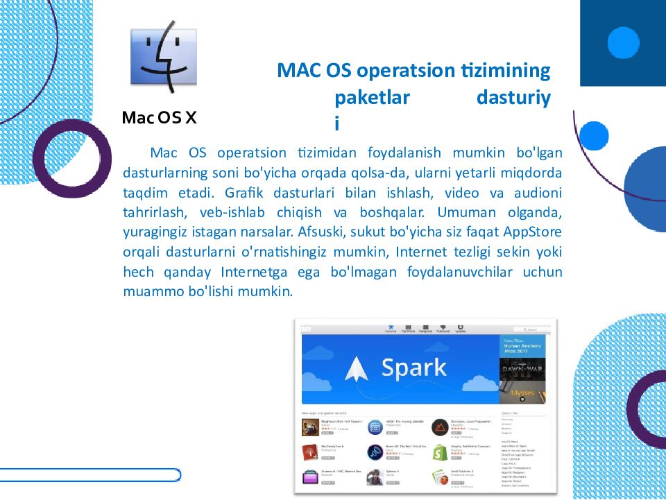 OPERATSION TIZIMLAR Windows 1 FreeBSD V redhat soiaris = •5 Sun Cobalt