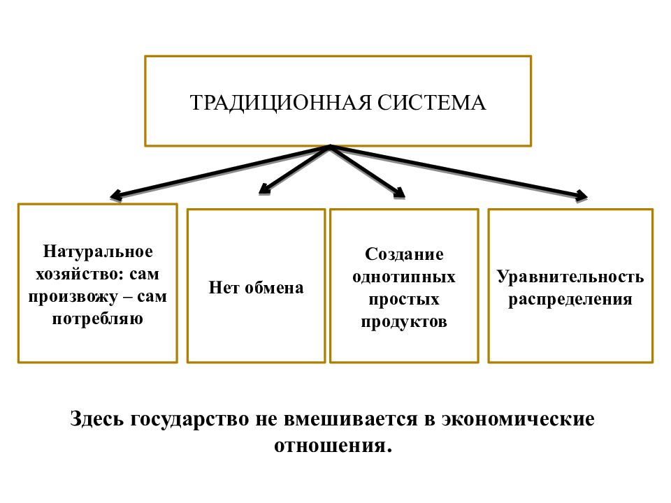 Типы экономических систем 8 класс обществознание презентация