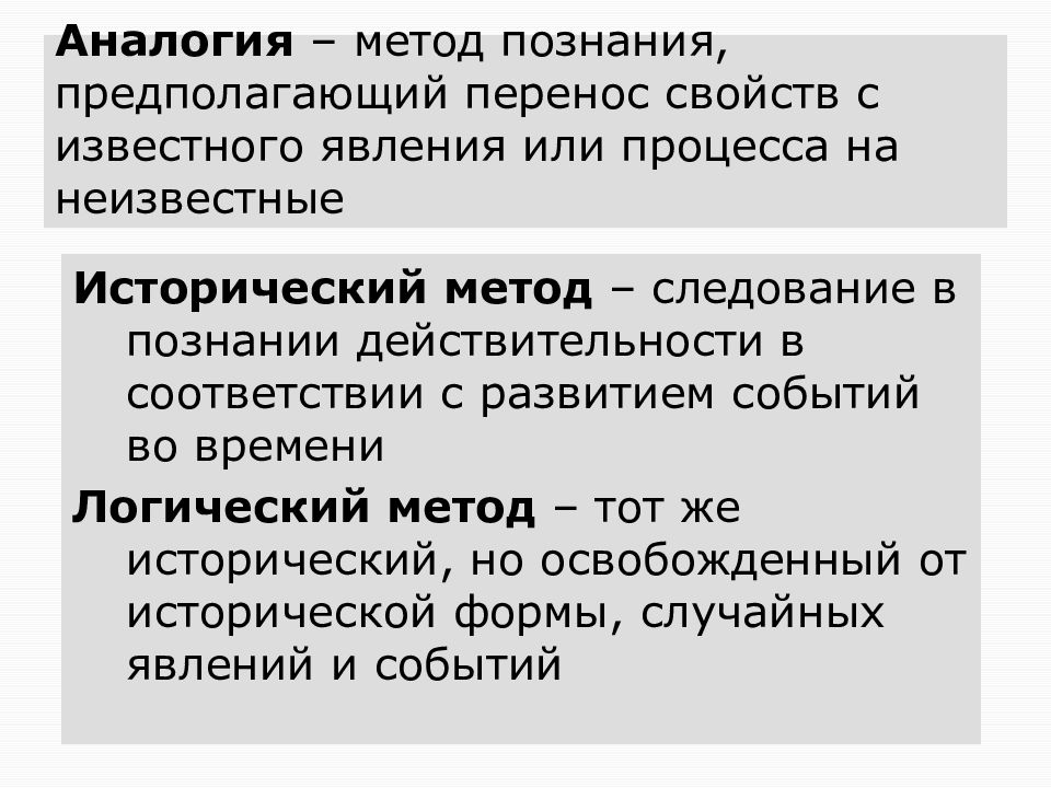 Известные процессы. Аналогия метод познания. Аналогия метод научного познания. Аналогия как метод теоретического познания. Метод познания предполагающий перенос свойств с известного.