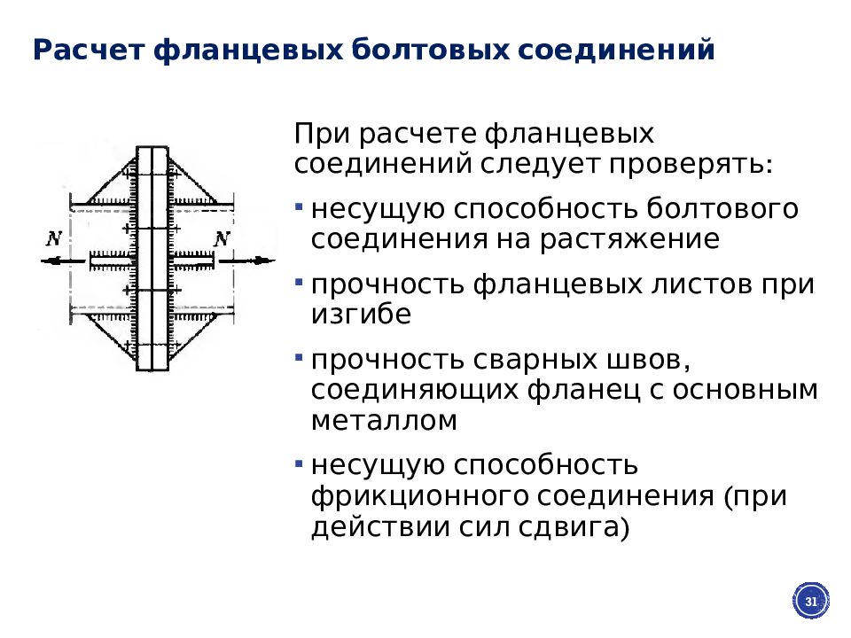 Прочность фланцевых соединений. Фрикционные болтовые соединения. Фланцевые и фрикционные соединения металлоконструкций. Узлы болтовых соединений металлоконструкций. Расчет фрикционного соединения на высокопрочных болтах.