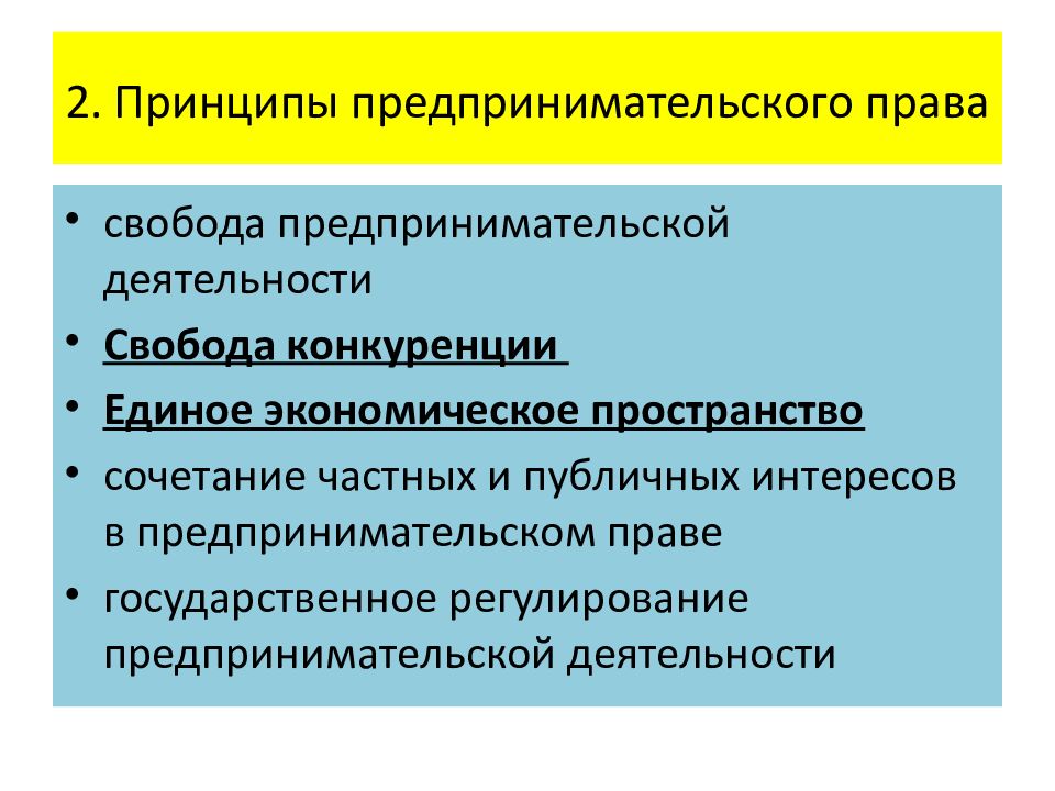 Презентации по предпринимательскому праву