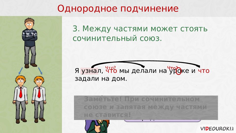 Сложноподчиненные предложения с однородным соподчинением придаточных. Однородное подчинение схема. Однородное соподчинение придаточных. СПП С однородным подчинением. Предложения с однородным соподчинением