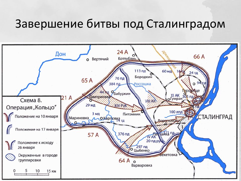 Операция кольцо карта вов