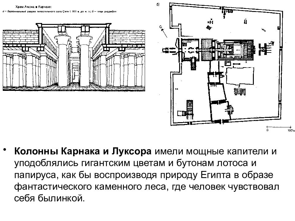 Храм амона ра в карнаке план