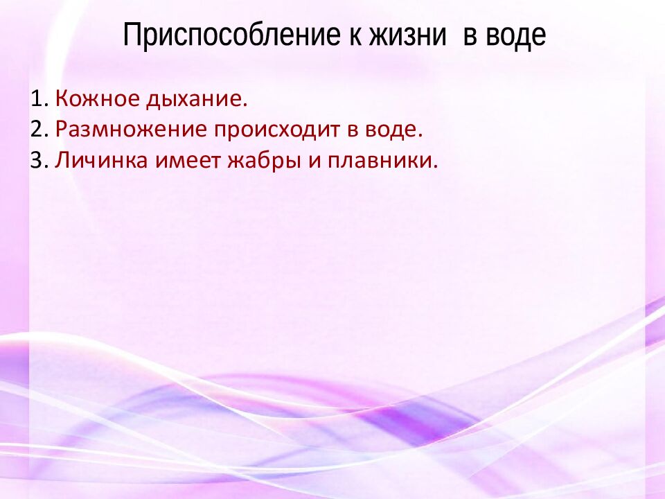 Классная работа Тема: МНОГООБРАЗИЕ И ЗНАЧЕНИЕ ЗЕМНОВОДНЫХ «Лягушкам только