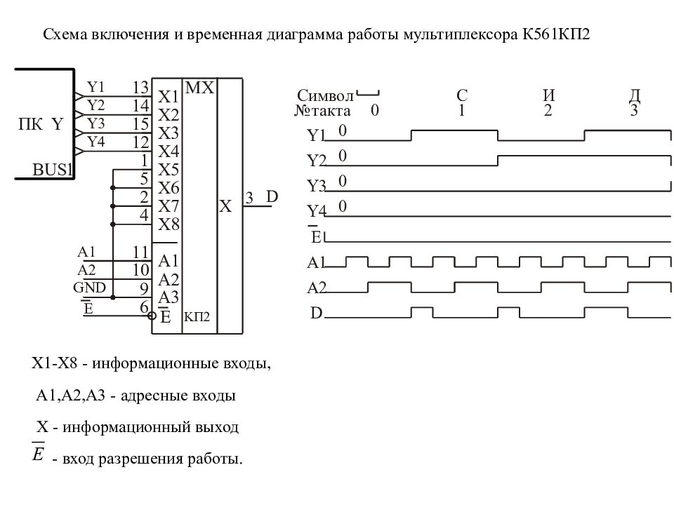 Hcf4050 схема подключения