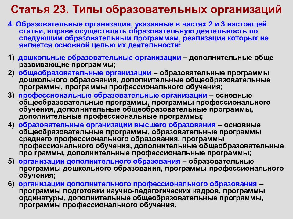 Учебный план это закон об образовании