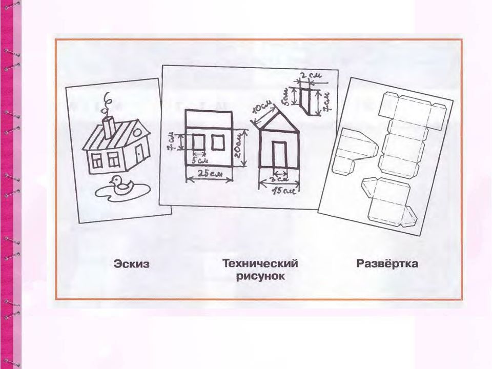 Проект дома технология 3 класс