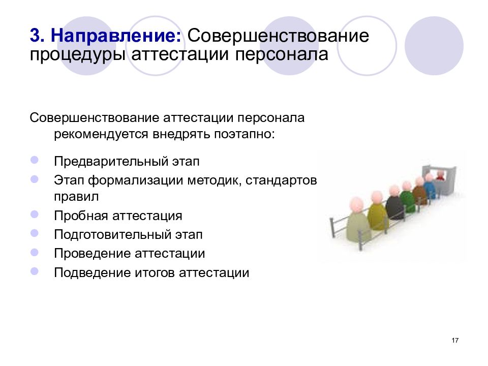 Совершенствование кадров. Совершенствование аттестации персонала. Направления совершенствования системы управления персоналом. Совершенствование процедуры проведения аттестации персонала. Аттестация персонала курсовая.