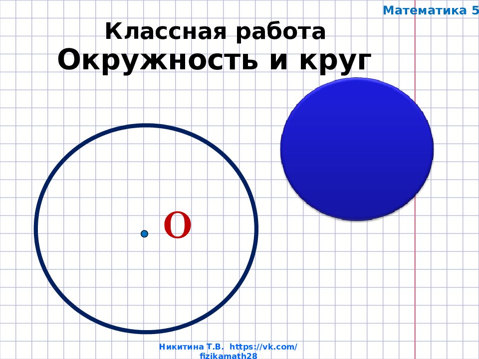 Классная работа