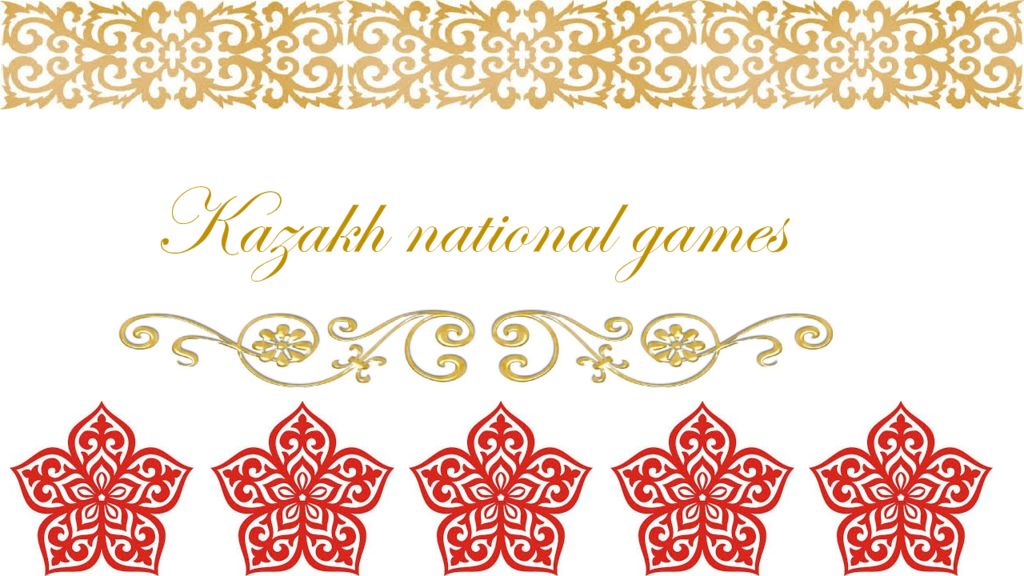 Kazakh national games