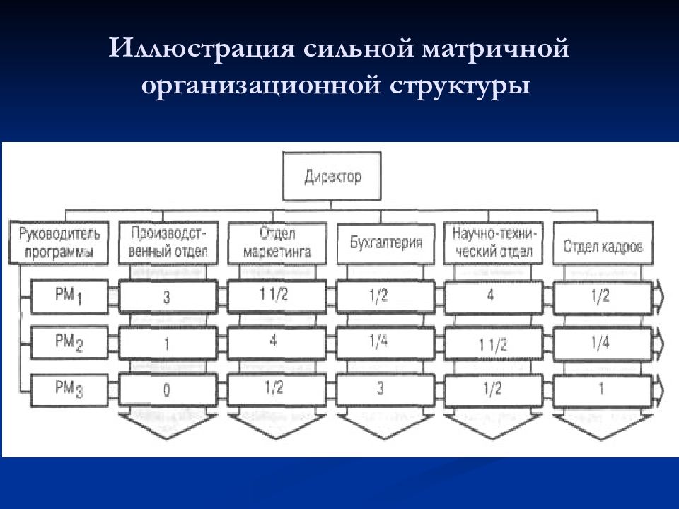 Организационные структуры управления проектами реферат