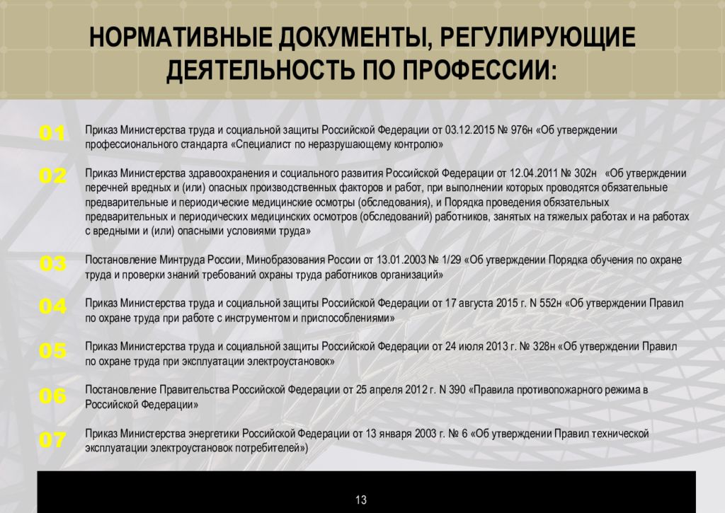 профстандарт дефектоскопист